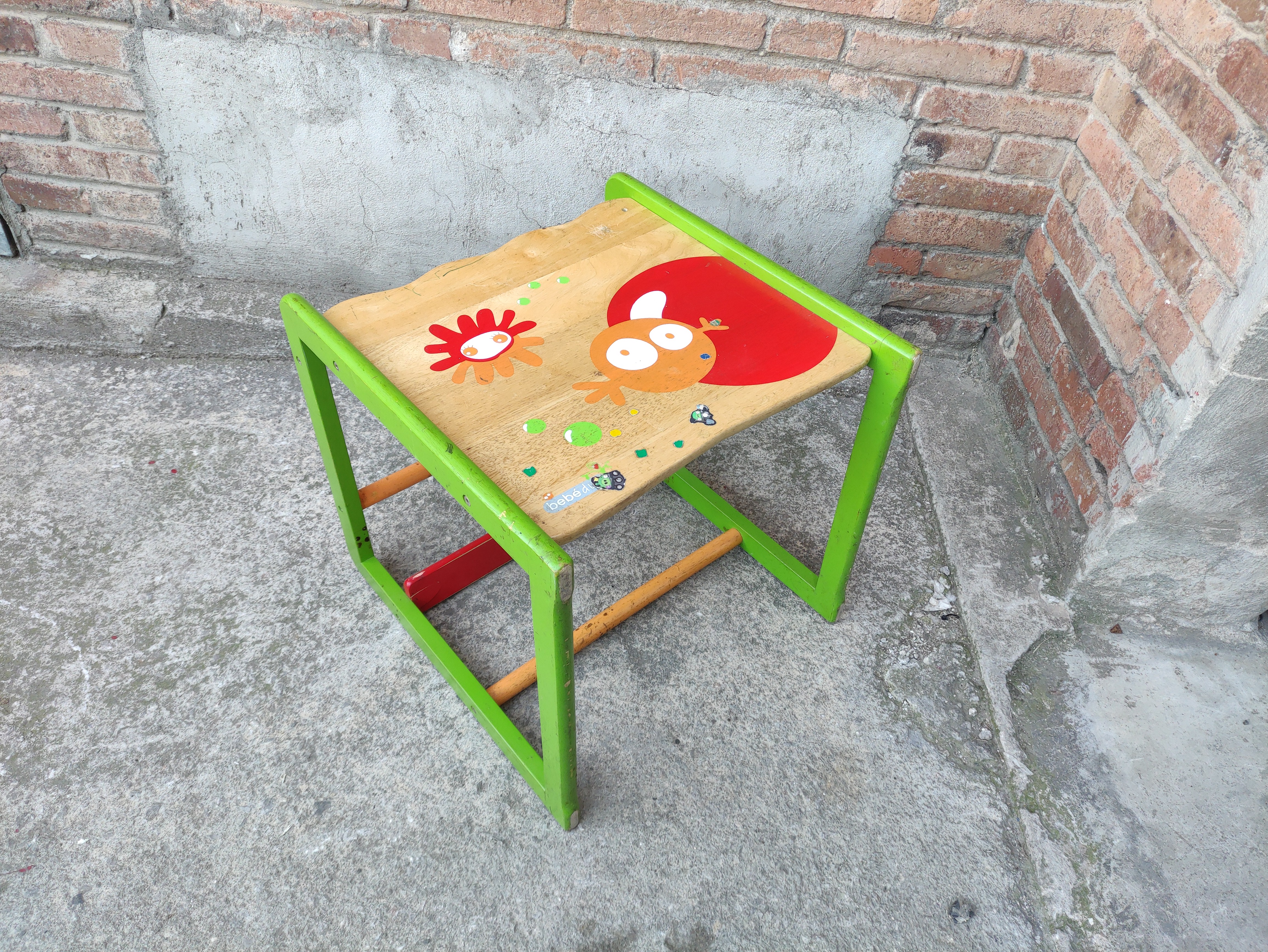 mesa infantil madera 49.5x50.5x54 1u